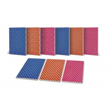 Caderno A4 agrafado com capa colorida