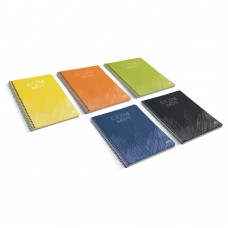 Caderno espiral A4 de capa flexível