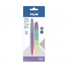 Blister com esferográfica + 1 lapiseira