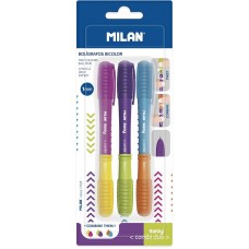 Blister 3 esferográficas combi duo