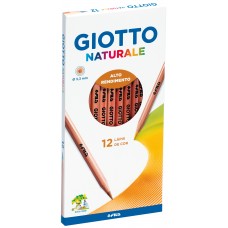Caixa com 12 Lápis de cor Giotto Naturalle
