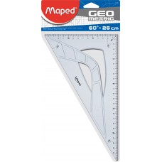 Esquadro plástico 60º 26cm Maped
