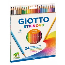 Caixa com 24 Lápis de cor Giotto Elios