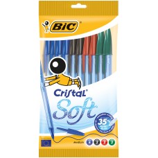 Blister com 10 esferográficas Cristal