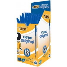 Caixa com 50 esferográficas Cristal