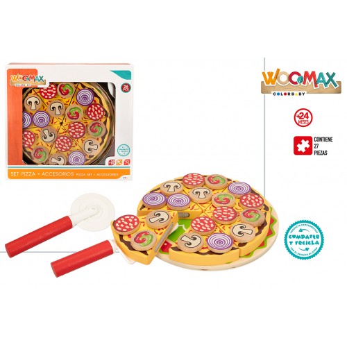 Set Pizza Madeira 27 Pcs